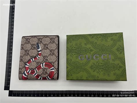 gucci snake heart wallet|Gucci snake wallet inside.